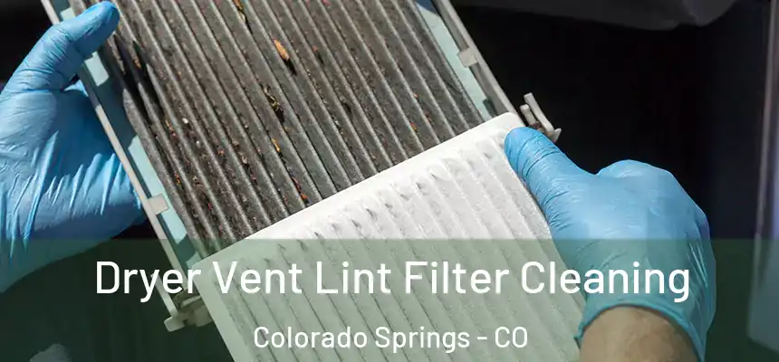  Dryer Vent Lint Filter Cleaning Colorado Springs - CO